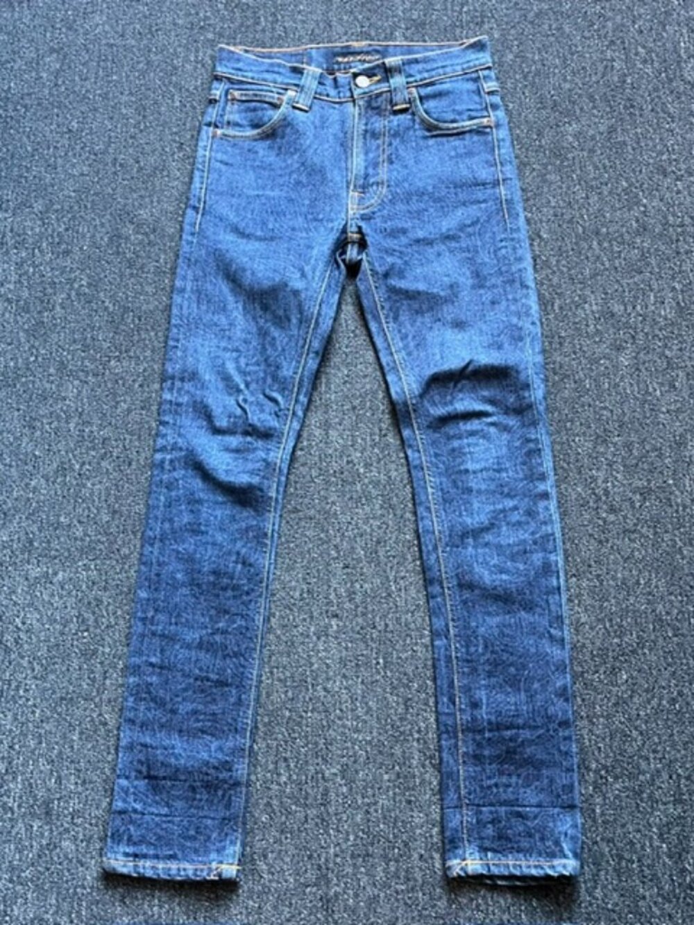 Nudie Jeans Embossed Lean Dean Liberty Dry 24 Waist